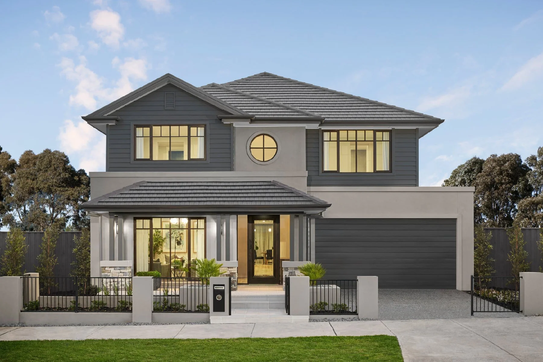 Modern luxury home exterior