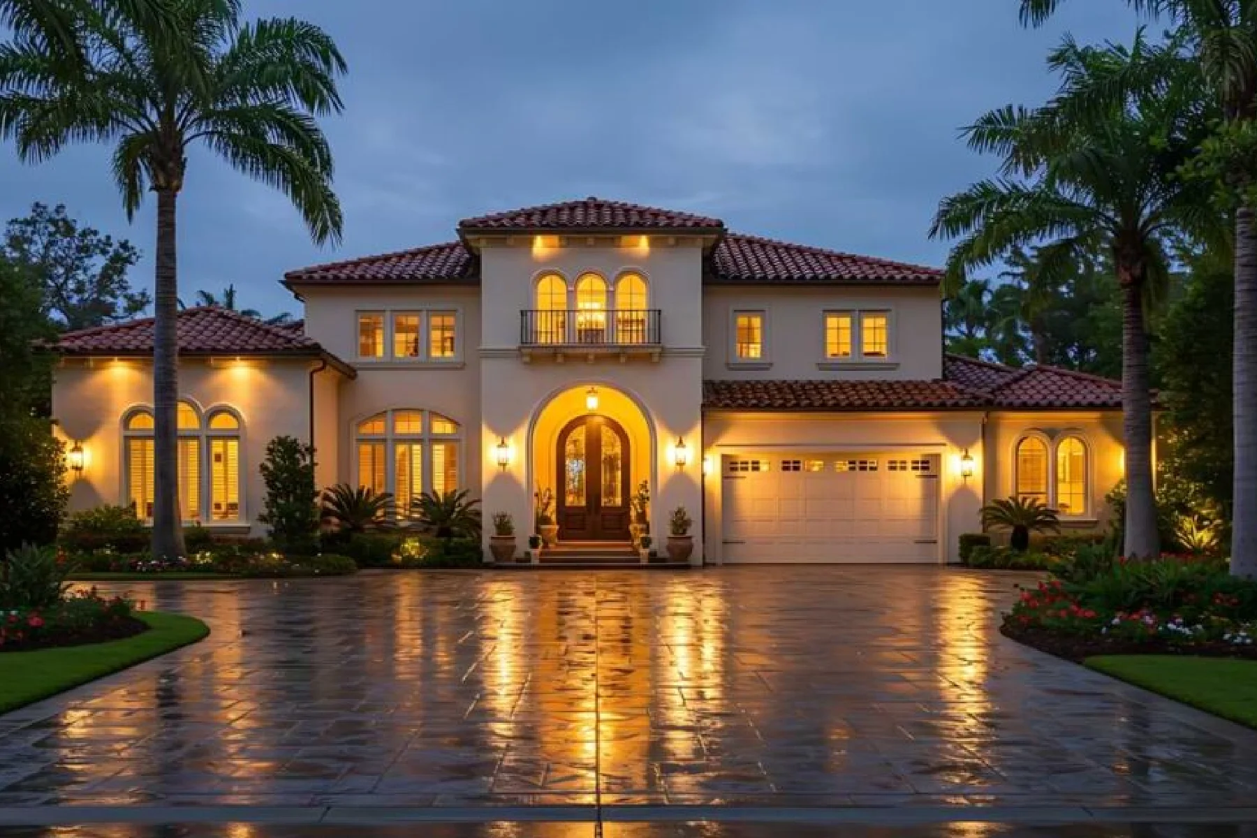 Modern luxury home exterior