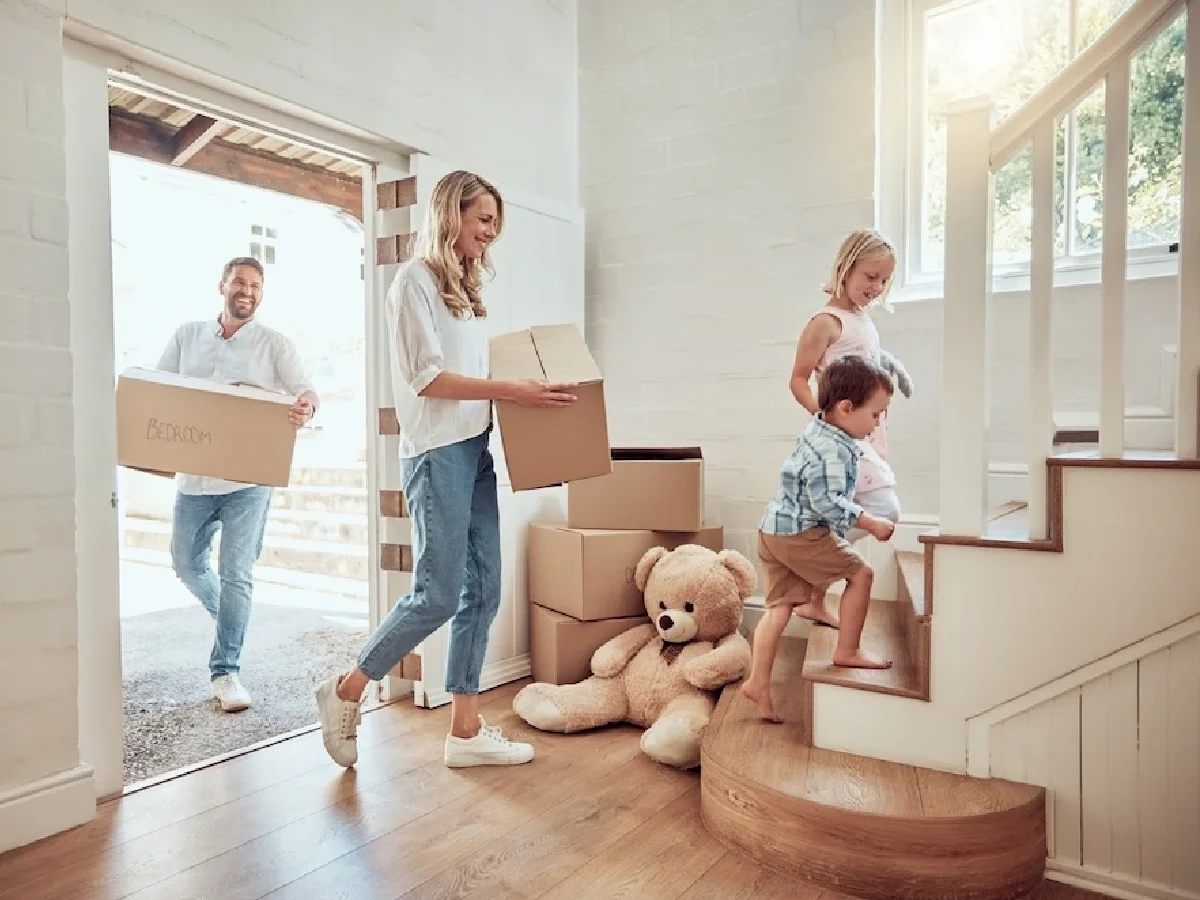 Settling into a new home