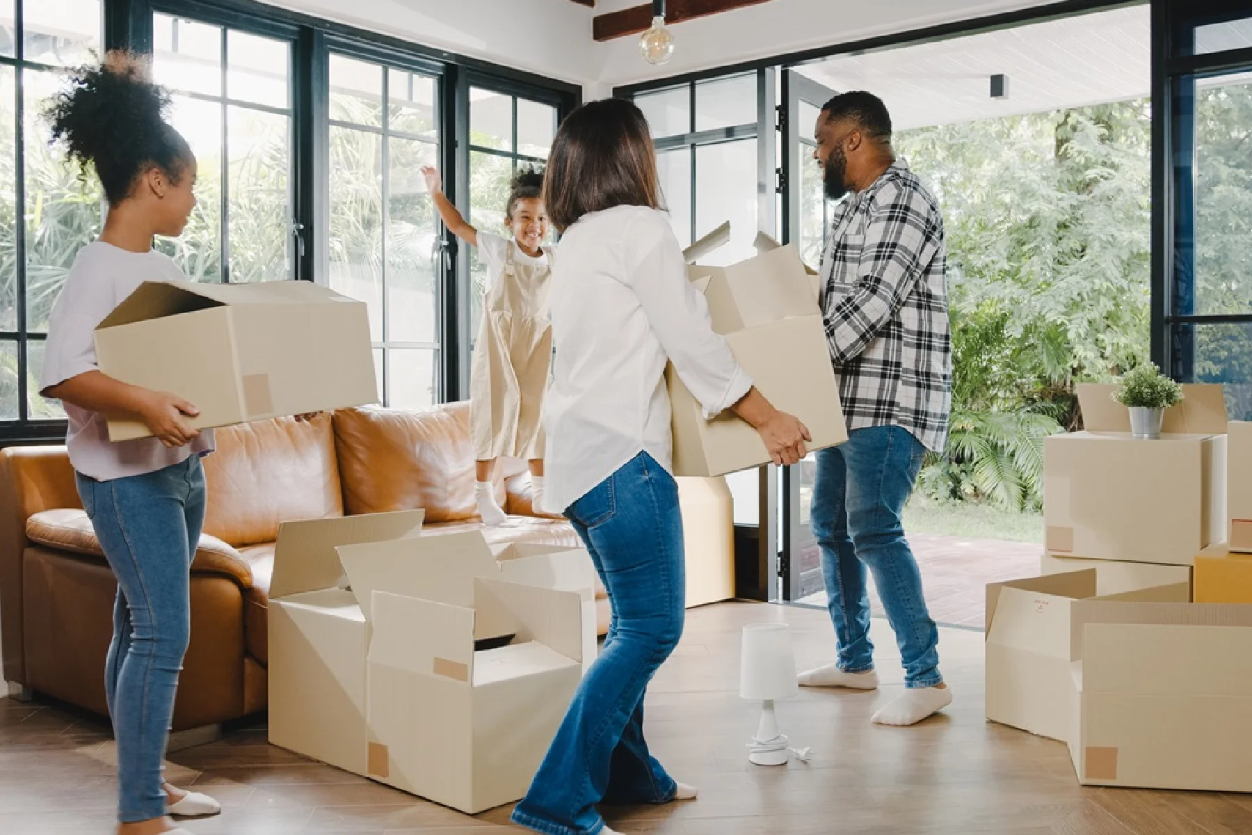 Modern home and premium moving experience
